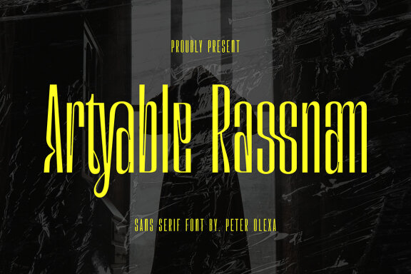 Artyable Rassnam Condensed Sans