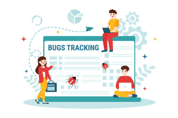 11 Mobile Phone Bug Tracking Illustration