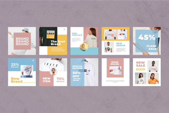 Brand - Fashion Instagram Post Template
