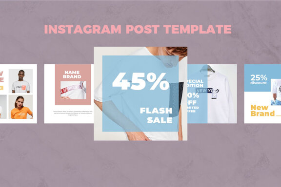Brand - Fashion Instagram Post Template