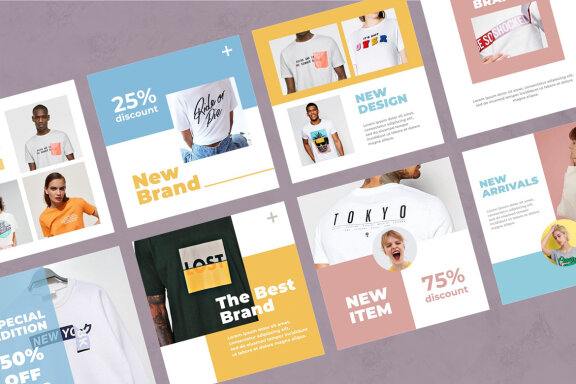 Brand - Fashion Instagram Post Template