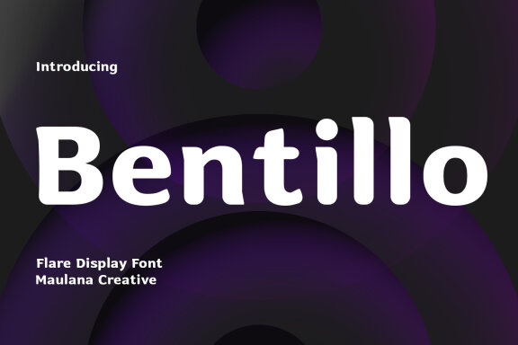 Bentillo Flare Display FREE Font