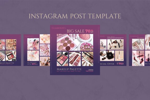 Cosmetic - Instagram Post Template