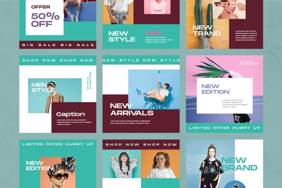 Hutom - Free Instagram Post Templates