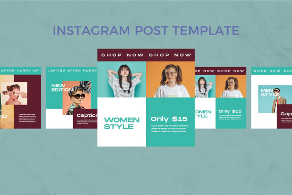 Hutom - Free Instagram Post Templates