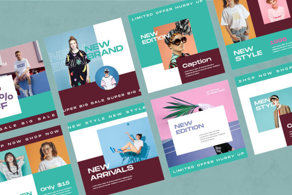 Hutom - Free Instagram Post Templates