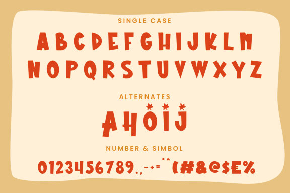 Autumn School Playful Display Font