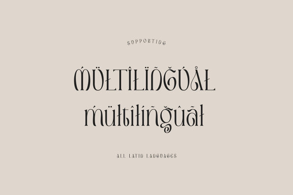 Caferinam Deco & Elegant Serif