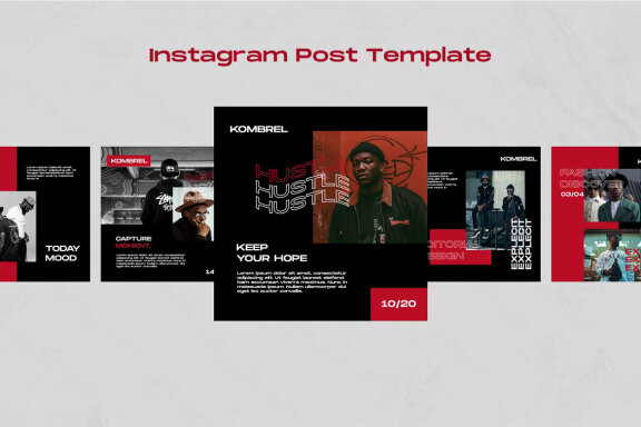 Kombrel - Free Instagram Post Templates
