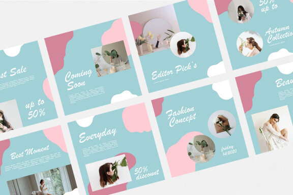 Blossom - Instagram Post Template