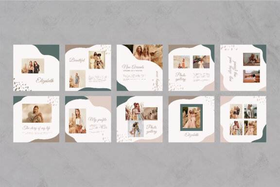 Elizabeth - Instagram Post Template