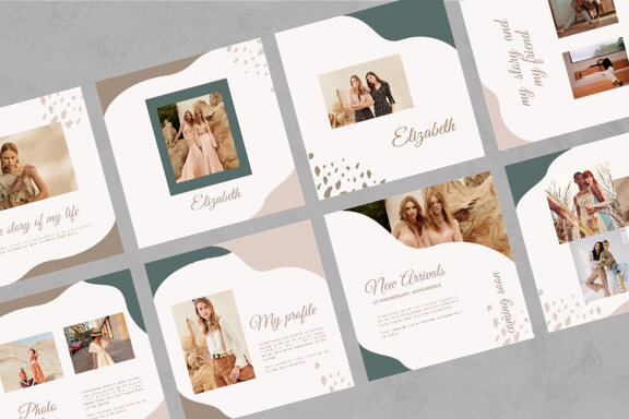 Elizabeth - Instagram Post Template