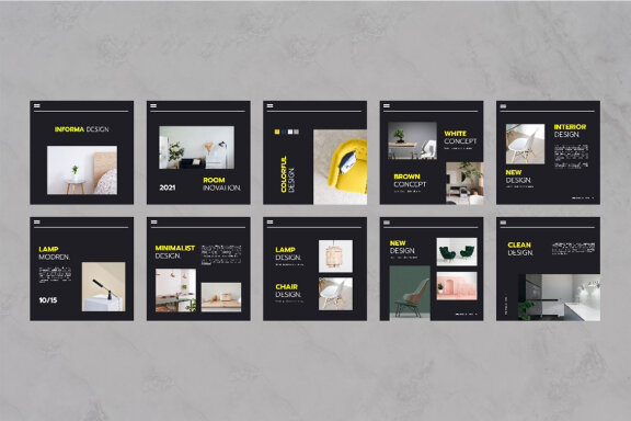 Interior - Instagram Post Template
