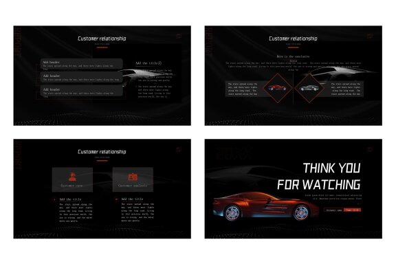Business Customer Service - Free Powerpint Template