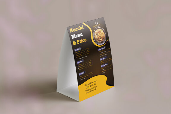 Food Menu Template