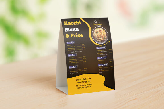 Food Menu Template