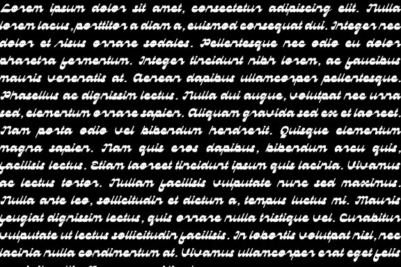 Dulblak Script