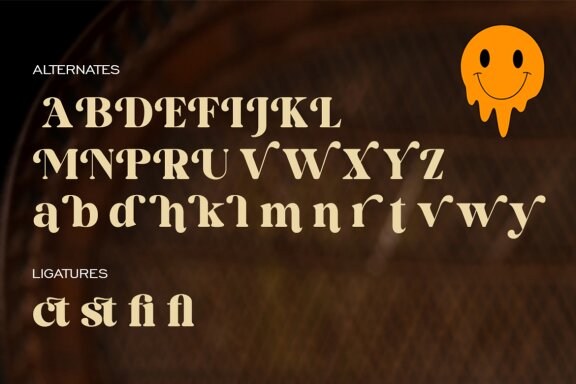Youth Calm - Retro Serif Display Font