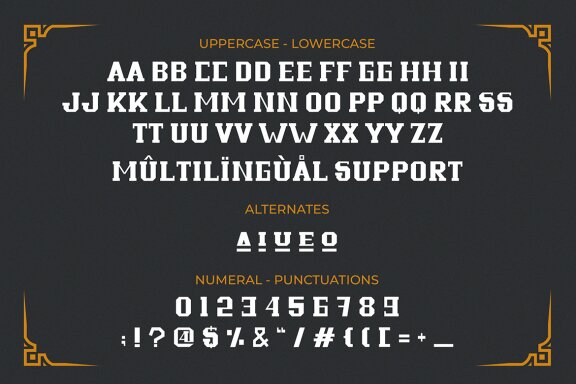 Home Track - Slab Serif Font
