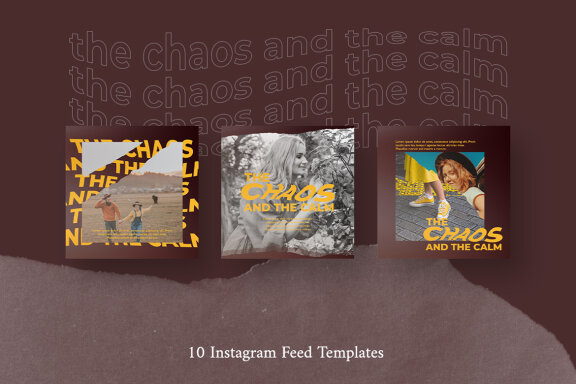 Calm - Instagram Post Template