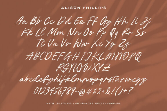 Alison Phillips - Casual Handwritten