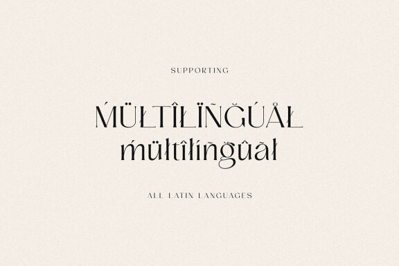 Letanger Elegant Deco Serif