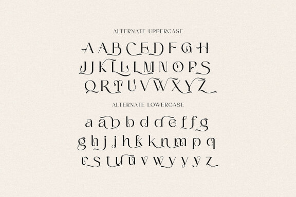 Letanger Elegant Deco Serif