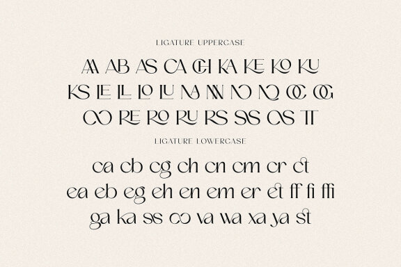 Letanger Elegant Deco Serif