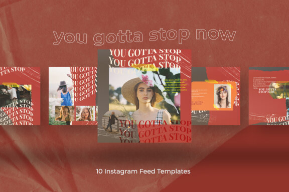 Life Style - Instagram Post Template