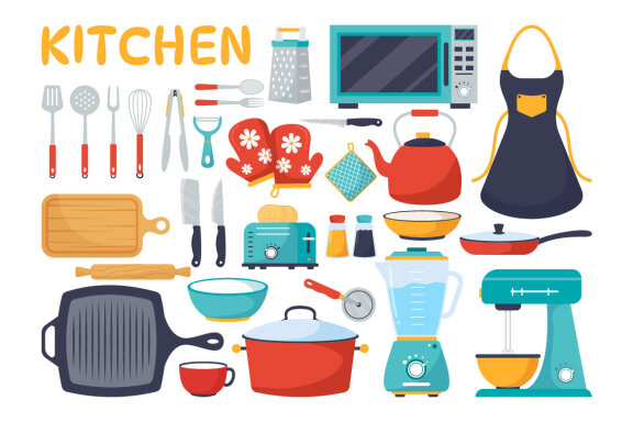 15 Kitchen Architecture Illustration 
