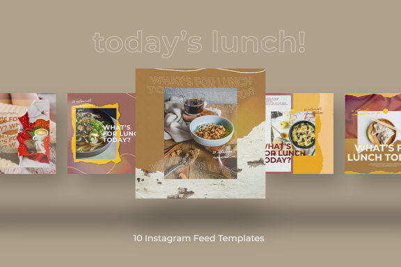 Food - Instagram Post Template