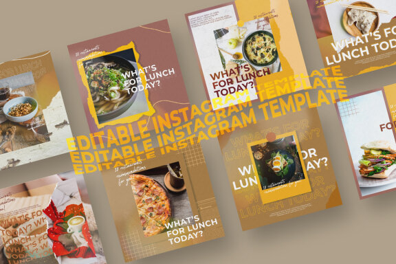 Food - Instagram Post Template