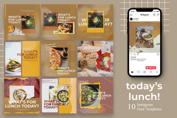 Food - Instagram Post Template