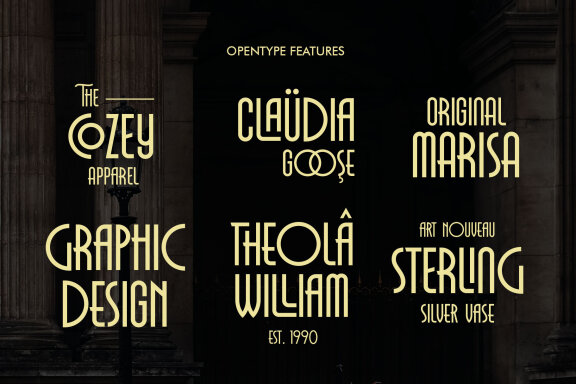 Monsante – Modern Art Deco