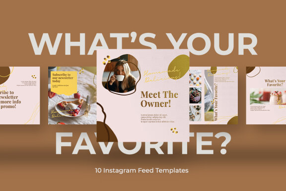 Food - Instagram Post Template