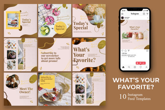 Food - Instagram Post Template