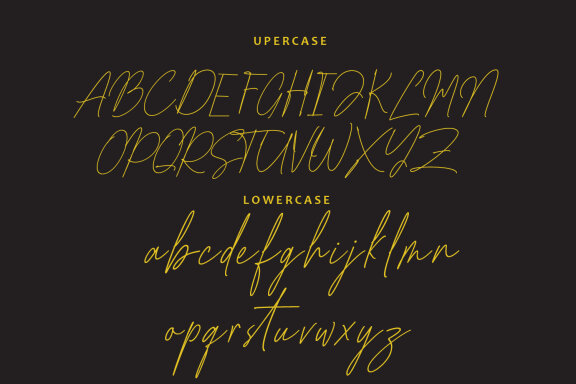 Dandelion Muthebast Signature Script Font