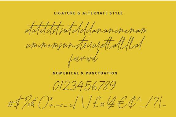 Dandelion Muthebast Signature Script Font