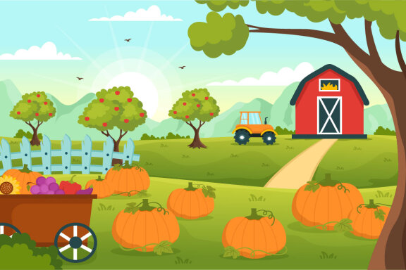 15 Harvest Season FREE Vector Illustrations