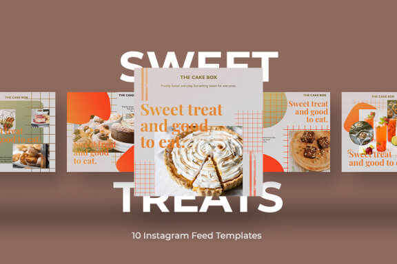 Cake - Instagram Post Template