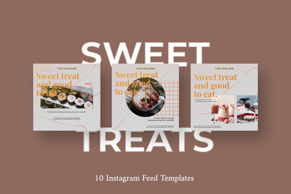 Cake - Instagram Post Template
