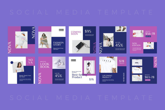 Nova Fashion - Instagram Post Template