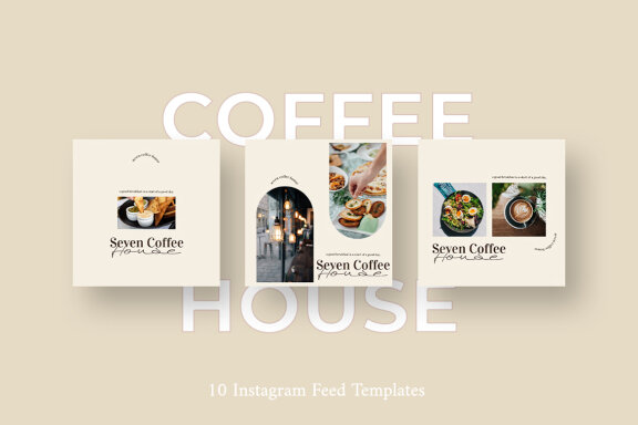 Coffee House - Instagram Post Template
