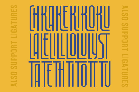 Vancouver - Condensed Display Font