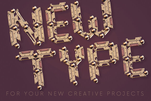 Robotic - 3D Lettering