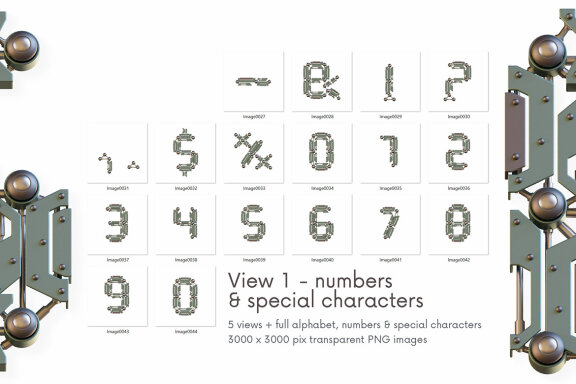 Robotic - 3D Lettering