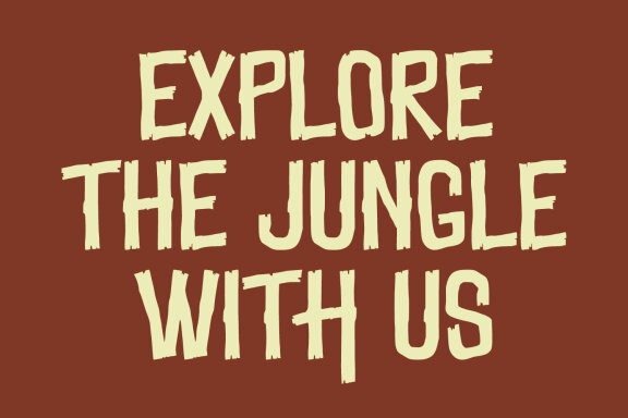 School Backyard Playful Display Font