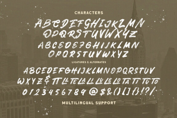 Euphoria Shades - SVG Typeface