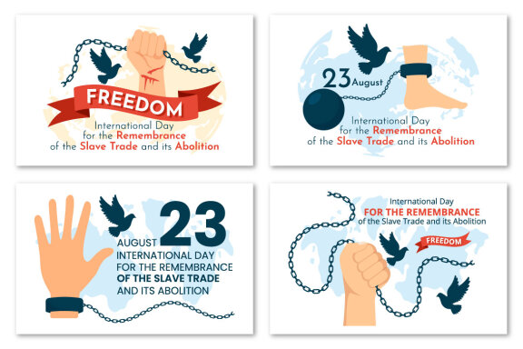 12 Day of the Slave Trade and its Abolition Illustration