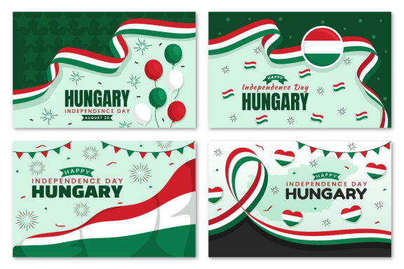 15 Hungary Independence Day Illustration